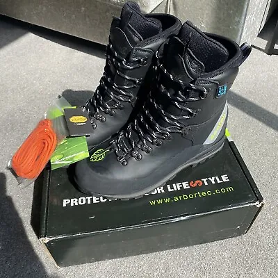 £220 • Buy Arbortec Scafell Lite - Black Chainsaw Boots ( SIZE 11 ) 