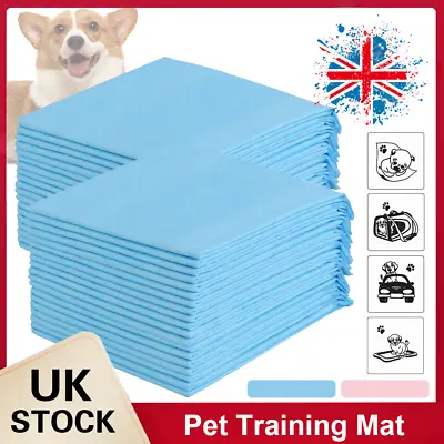 £3.99 • Buy 3 Size 50/100/150/200x Large Puppy Training Pad Absorbent Pet Toilet Pee Wee Mat