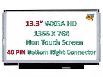 N133BGE-L41 NEW 13.3 WXGA HD Laptop LED LCD Screen Slim N133B6-L24 • $74.14