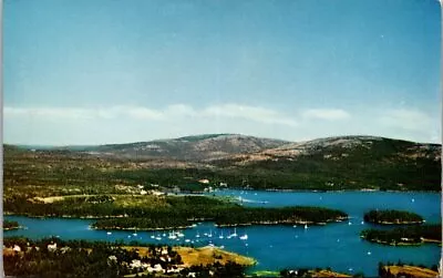 Somesville Mount Desert Island Sound Acadia Park Maine Postcard • $2.88