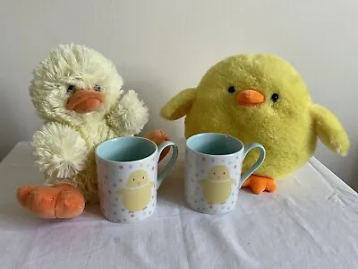 Waitrose Easter Chick Mugs And Soft Toys • £10