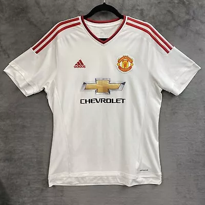 £23.95 • Buy Manchester United Away Kit Football Shirt 15/16 Men's Size Large