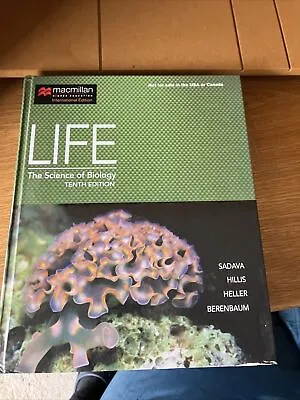 Life: The Science Of Biology By David E. Sadava May Berenbaum H.Craig Heller • £1