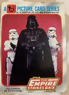 1980 Topps Star Wars:Empire Strikes Back Series 1 Darth Vader Card #1 • $2