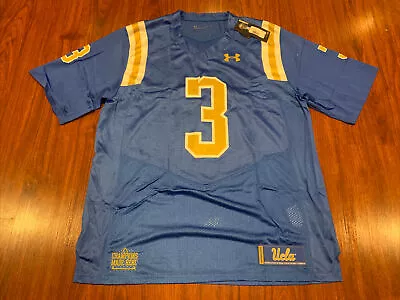 Under Armour Men’s Josh Rosen Alumni UCLA Bruins Blue Football Jersey Large L • $50