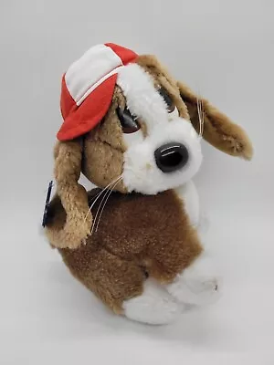 Vintage Sad Sam Soft Plush Toy Red White School Cap Hat 1987 Strutting 7   Tag • £10