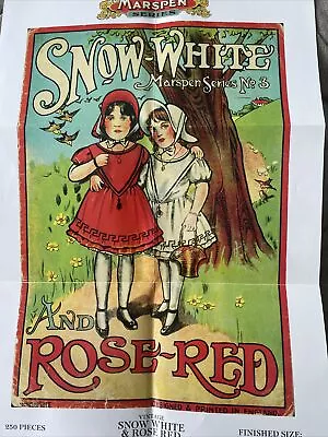 Fantastic M&S MARSPEN Snow White & Rose Red Mini Jigsaw Puzzle 250 Pieces VGC • £5.50