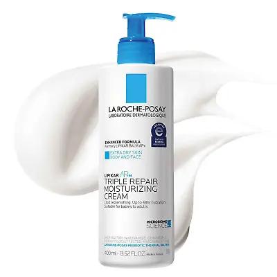 La Roche-Posay Lipikar AP+ Triple Repair Moisturizing Cream | Face & Body Lotion • $21.88