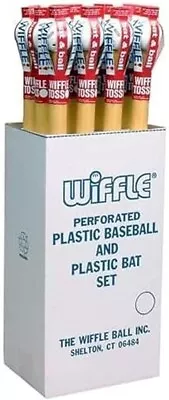 Wiffle Baseball Bat And Wiffle Baseballs Set Bundle Case (12 Units) • $92.99