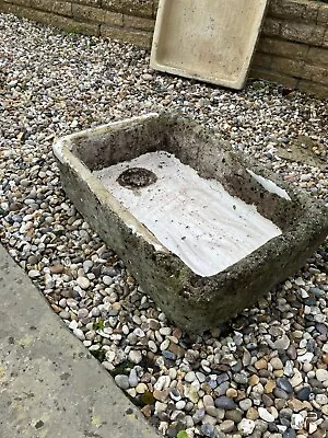 Antique Belfast Sink Garden Ornamental Planter • £19.99