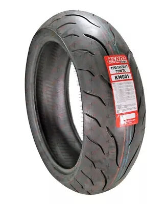 Kenda KM1 190/50ZR17 Motorcycle Rear Tire KM001 190 50 17 040015017B1 • $109.99