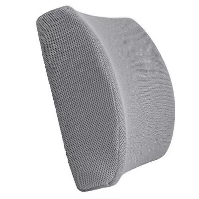 Lumbar Back Support Cushion Car Seat Wheelchair Office Chair Pillow Memory Foam • £7.99