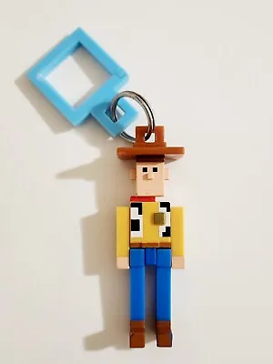 Disney Pixar Toy Story Woody Crossy Road Figure Keychain Hanger Toy 8-Bit Pixel • $4.99