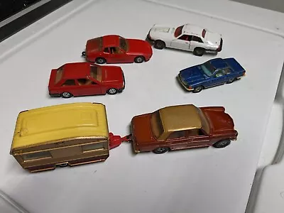 CORGI TOYS Lot  MERCEDES BENZ 240D Camper 350SL Jaguar Porsche 944 Ford Escort • $30