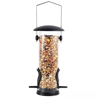 £5.85 • Buy Wild Bird Hanging Seed Feeder Peanut Nut Feed Fat Ball Feeders Garden Birds
