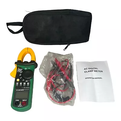 MASTECH Handheld AC Clamp Meter MS2008A Digital Screen CAT III - Tested Working • $41.99