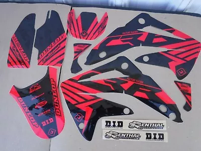 FLU  Designs PTS5 Factory Racing Graphics  HONDA CR85R  CR85 CR85RB 2003-2007   • $44.99