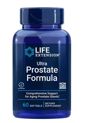Life Extension Ultra Prostate Formula 60 Softgels - New Free Ship • $23