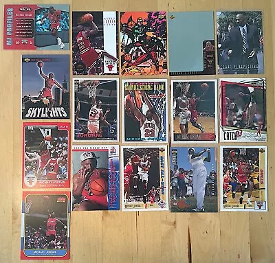 Michael Jordan Basketball Card Lot (16) MINT Inserts & Base Cards W/ 2 RC RPG • $4.95