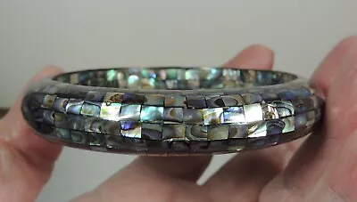 Abalone Bangle Bracelet ~ Perfect For The Beach • $8.99