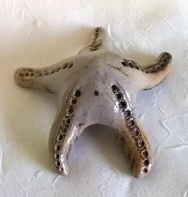 £49.99 • Buy Guy Sydenham Studio Pottery Miniature Starfish Sea Animal Creature Made Nr Poole
