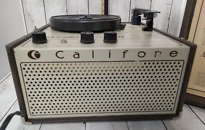 Vintage Califone 1420K Record Player Phonograph USA Made Working Condition • $103.50