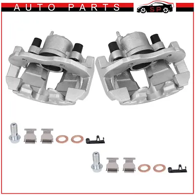 For 2004 2005 2006 2007 Ford Focus Pair Front Brake Calipers With Brackets • $86.99