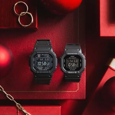 CASIO G-SHOCK Pair Watch GW-M5610U-1BJF×BGD-5000UMD-1JF Holiday Gifts • $722.56