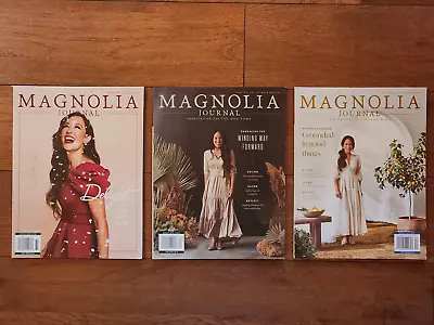 Magnolia Magazine Lot Of 3 Winter Summer Fall 2021 • $14.99