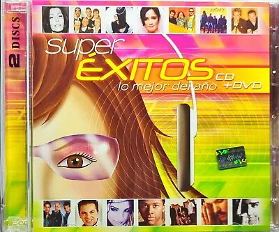 Super Exitos Lo Mejor Del Año (2005 CD+DVD) • $9.50