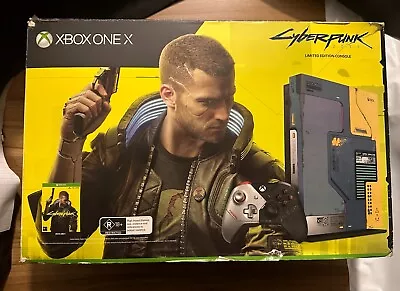 $400 • Buy CyberPunk 2077 Microsoft Xbox One X Limited Edition Console Complete 1TB