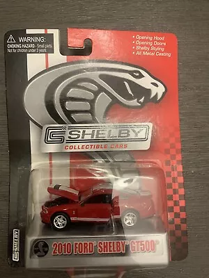 Shelby Collectible Cars 1:64 2010 Ford Shelby Gt500 Red New In Box. • $1