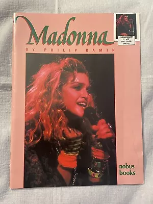 Madonna Vintage Phillip Kamin Robus Book Virgin Tour Era • $15