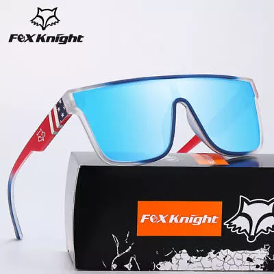 Fox Knight New Polarized Sunglasses Riding Sunglasses Fishing Fox Glasses FK982 • $17.99