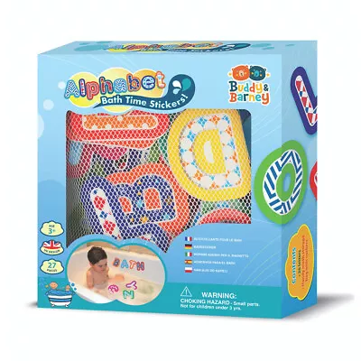 Buddy & Barney Bath Time Stickers Alphabet Kids/Children Educational Toy 3y+ • $29