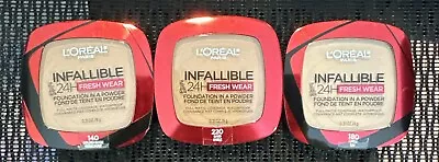 Choose Your Color - (1) L'Oreal Infallible 24H Fresh Wear Foundation In A Powder • $9.99