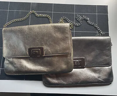 Michael Kors Handbags Silver And Gold With Chain • $64