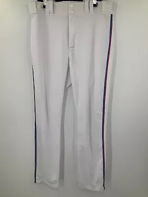 Zach King Miami Marlins Mlb White Majestic Game Used Pants 2019 Sz: 36 • $70