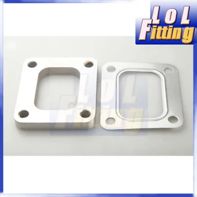 AU 304 Stainless Steel T4 Turbo Discharge Inlet Weld Flange 1/2  Thick W/ Gasket • $24.88
