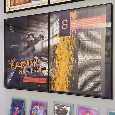 FRAMED 2019 Tony Hawk Pro Skater 1 + 2 XBOX PS4 PS5 Video Game Wall Art • $75.23