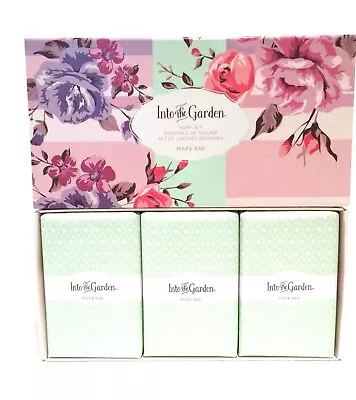 Mary Kay Into The Garden Soap Set~3 Bars Of Soap~discontinued~full Size~nib! • $17.49