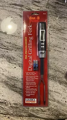 Maverick Bar-B-Fork Pre-Programmed Digital Thermometer Grilling Fork • $17