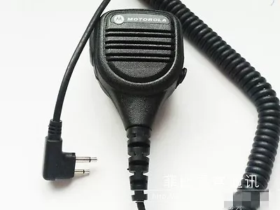 2 Pin Handheld Speaker MIC For MOTOROLA Radios GP300 GP88s GP2000 • $10.73