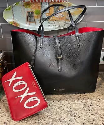 VICTORIA’S SECRET Supermodel Tote Bag & Wristlet Wallet Carrie On Weekender  • $24