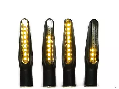 Indicators LED Sequential Wave Full Set 4 For Kawasaki (K)Z 900 A 1976 - 1977 • £24.95