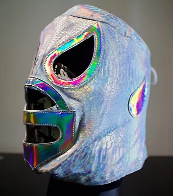 $59.97 • Buy Mexican Wrestling Mask El Santo With Double Lining CMLL WWE Premium Item Costume