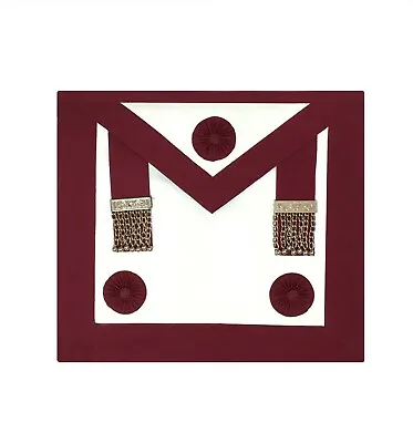 £24.99 • Buy Masonic Regalia Craft Provincial Steward Apron With Rosettes MA007