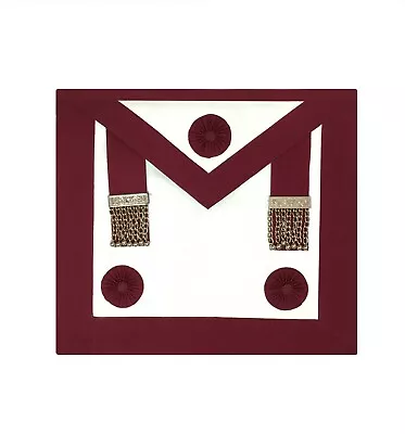 £24.99 • Buy Masonic Regalia Craft Provincial Steward Apron With Rosettes MA007