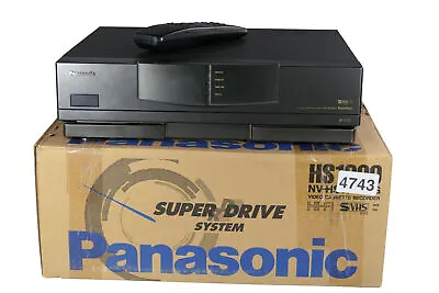 Panasonic NV-HS1000EGC | Professional Super VHS Recorder | Time Base Corrector ( • $1085.09