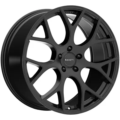 Ravetti M8 20x8.5 5x108 +38mm Satin Black Wheel Rim 20  Inch • $222